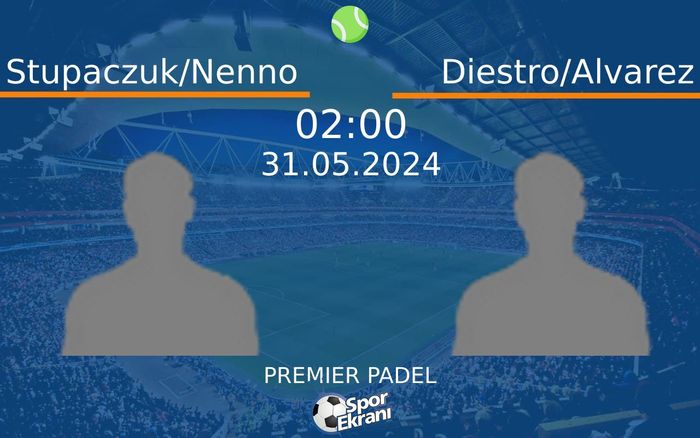 31 Mayıs 2024 Stupaczuk/Nenno vs Diestro/Alvarez maçı Hangi Kanalda Saat Kaçta Yayınlanacak?