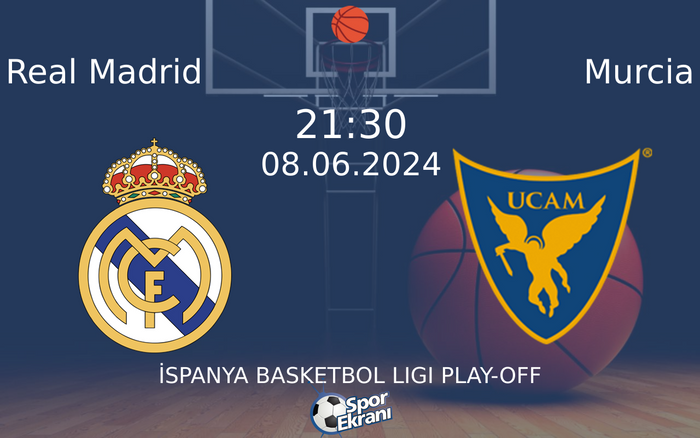 08 Haziran 2024 Real Madrid vs Murcia maçı Hangi Kanalda Saat Kaçta Yayınlanacak? 08 Haziran 2024 Real Madrid vs Murcia maçı Hangi Kanalda Saat Kaçta Yayınlanacak?