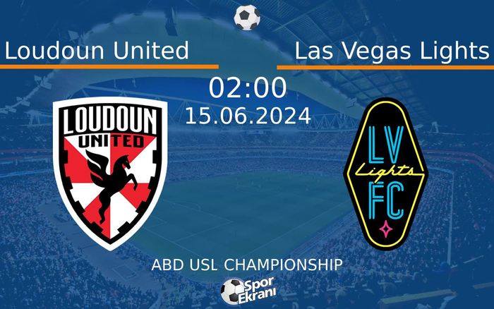 15 Haziran 2024 Loudoun United vs Las Vegas Lights maçı Hangi Kanalda Saat Kaçta Yayınlanacak? 15 Haziran 2024 Loudoun United vs Las Vegas Lights maçı Hangi Kanalda Saat Kaçta Yayınlanacak?