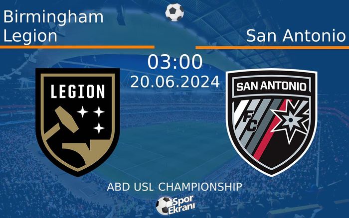20 Haziran 2024 Birmingham Legion vs San Antonio maçı Hangi Kanalda Saat Kaçta Yayınlanacak? 20 Haziran 2024 Birmingham Legion vs San Antonio maçı Hangi Kanalda Saat Kaçta Yayınlanacak?