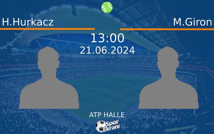 21 Haziran 2024 H.Hurkacz vs M.Giron maçı Hangi Kanalda Saat Kaçta Yayınlanacak? 21 Haziran 2024 H.Hurkacz vs M.Giron maçı Hangi Kanalda Saat Kaçta Yayınlanacak?