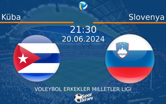 20 Haziran 2024 Küba vs Slovenya maçı Hangi Kanalda Saat Kaçta Yayınlanacak? 20 Haziran 2024 Küba vs Slovenya maçı Hangi Kanalda Saat Kaçta Yayınlanacak?