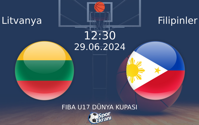 29 Haziran 2024 Litvanya vs Filipinler maçı Hangi Kanalda Saat Kaçta Yayınlanacak? 29 Haziran 2024 Litvanya vs Filipinler maçı Hangi Kanalda Saat Kaçta Yayınlanacak?