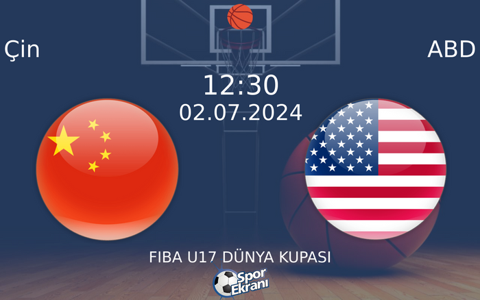 02 Temmuz 2024 Çin vs ABD maçı Hangi Kanalda Saat Kaçta Yayınlanacak? 02 Temmuz 2024 Çin vs ABD maçı Hangi Kanalda Saat Kaçta Yayınlanacak?