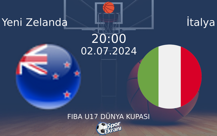 02 Temmuz 2024 Yeni Zelanda vs İtalya maçı Hangi Kanalda Saat Kaçta Yayınlanacak? 02 Temmuz 2024 Yeni Zelanda vs İtalya maçı Hangi Kanalda Saat Kaçta Yayınlanacak?