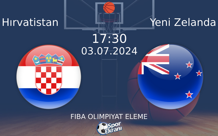 03 Temmuz 2024 Hırvatistan vs Yeni Zelanda maçı Hangi Kanalda Saat Kaçta Yayınlanacak? 03 Temmuz 2024 Hırvatistan vs Yeni Zelanda maçı Hangi Kanalda Saat Kaçta Yayınlanacak?