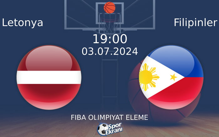 03 Temmuz 2024 Letonya vs Filipinler maçı Hangi Kanalda Saat Kaçta Yayınlanacak? 03 Temmuz 2024 Letonya vs Filipinler maçı Hangi Kanalda Saat Kaçta Yayınlanacak?
