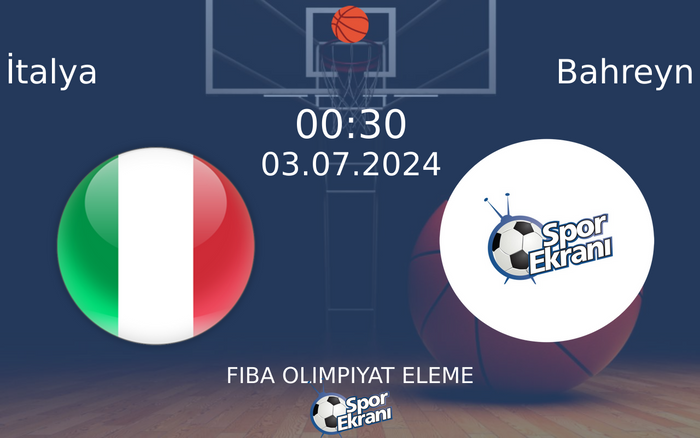 03 Temmuz 2024 İtalya vs Bahreyn maçı Hangi Kanalda Saat Kaçta Yayınlanacak? 03 Temmuz 2024 İtalya vs Bahreyn maçı Hangi Kanalda Saat Kaçta Yayınlanacak?