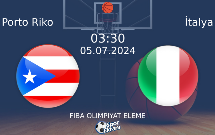 05 Temmuz 2024 Porto Riko vs İtalya maçı Hangi Kanalda Saat Kaçta Yayınlanacak? 05 Temmuz 2024 Porto Riko vs İtalya maçı Hangi Kanalda Saat Kaçta Yayınlanacak?