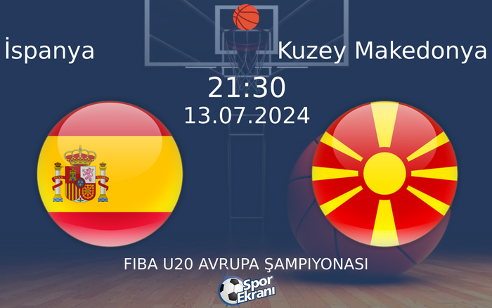 13 Temmuz 2024 İspanya vs Kuzey Makedonya maçı Hangi Kanalda Saat Kaçta Yayınlanacak? 13 Temmuz 2024 İspanya vs Kuzey Makedonya maçı Hangi Kanalda Saat Kaçta Yayınlanacak?