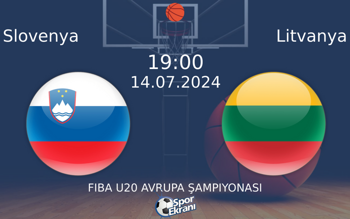 14 Temmuz 2024 Slovenya vs Litvanya maçı Hangi Kanalda Saat Kaçta Yayınlanacak? 14 Temmuz 2024 Slovenya vs Litvanya maçı Hangi Kanalda Saat Kaçta Yayınlanacak?