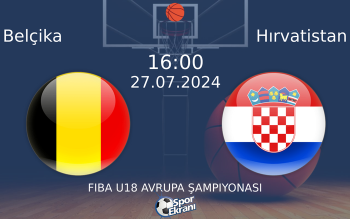 27 Temmuz 2024 Belçika vs Hırvatistan maçı Hangi Kanalda Saat Kaçta Yayınlanacak? 27 Temmuz 2024 Belçika vs Hırvatistan maçı Hangi Kanalda Saat Kaçta Yayınlanacak?