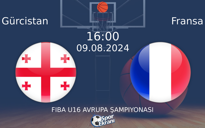 09 Ağustos 2024 Gürcistan vs Fransa maçı Hangi Kanalda Saat Kaçta Yayınlanacak? 09 Ağustos 2024 Gürcistan vs Fransa maçı Hangi Kanalda Saat Kaçta Yayınlanacak?