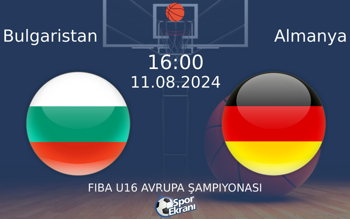 11 Ağustos 2024 Bulgaristan vs Almanya maçı Hangi Kanalda Saat Kaçta Yayınlanacak? 11 Ağustos 2024 Bulgaristan vs Almanya maçı Hangi Kanalda Saat Kaçta Yayınlanacak?