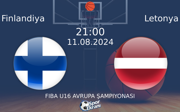 11 Ağustos 2024 Finlandiya vs Letonya maçı Hangi Kanalda Saat Kaçta Yayınlanacak? 11 Ağustos 2024 Finlandiya vs Letonya maçı Hangi Kanalda Saat Kaçta Yayınlanacak?