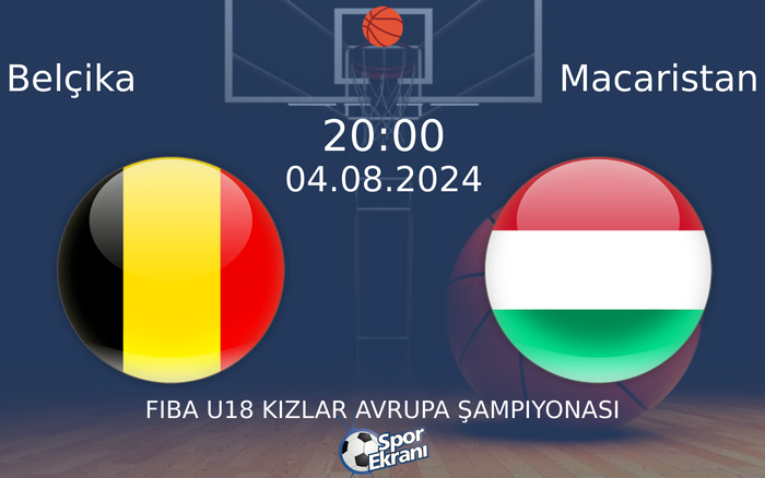 04 Ağustos 2024 Belçika vs Macaristan maçı Hangi Kanalda Saat Kaçta Yayınlanacak? 04 Ağustos 2024 Belçika vs Macaristan maçı Hangi Kanalda Saat Kaçta Yayınlanacak?