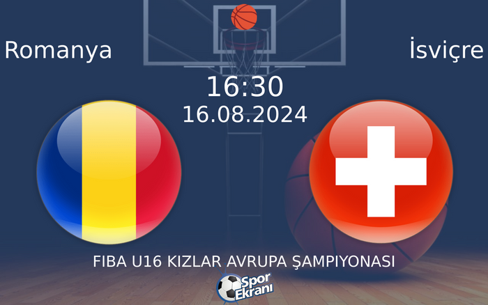 16 Ağustos 2024 Romanya vs İsviçre maçı Hangi Kanalda Saat Kaçta Yayınlanacak? 16 Ağustos 2024 Romanya vs İsviçre maçı Hangi Kanalda Saat Kaçta Yayınlanacak?