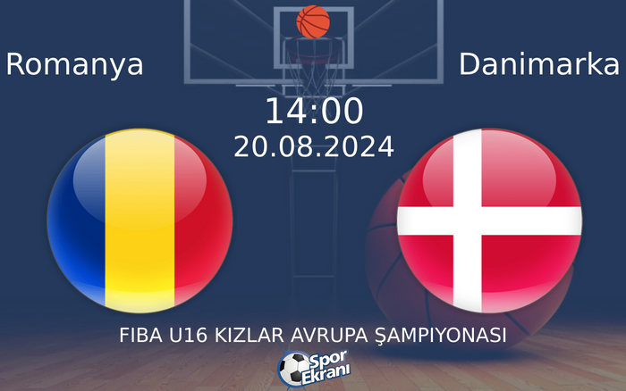 20 Ağustos 2024 Romanya vs Danimarka maçı Hangi Kanalda Saat Kaçta Yayınlanacak? 20 Ağustos 2024 Romanya vs Danimarka maçı Hangi Kanalda Saat Kaçta Yayınlanacak?