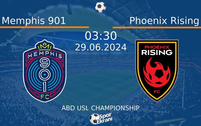 29 Haziran 2024 Memphis 901 vs Phoenix Rising maçı Hangi Kanalda Saat Kaçta Yayınlanacak? 29 Haziran 2024 Memphis 901 vs Phoenix Rising maçı Hangi Kanalda Saat Kaçta Yayınlanacak?