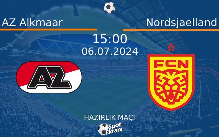 06 Temmuz 2024 AZ Alkmaar vs Nordsjaelland maçı Hangi Kanalda Saat Kaçta Yayınlanacak? 06 Temmuz 2024 AZ Alkmaar vs Nordsjaelland maçı Hangi Kanalda Saat Kaçta Yayınlanacak?