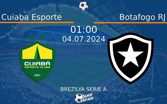 04 Temmuz 2024 Cuiaba Esporte vs Botafogo RJ maçı Hangi Kanalda Saat Kaçta Yayınlanacak? 04 Temmuz 2024 Cuiaba Esporte vs Botafogo RJ maçı Hangi Kanalda Saat Kaçta Yayınlanacak?