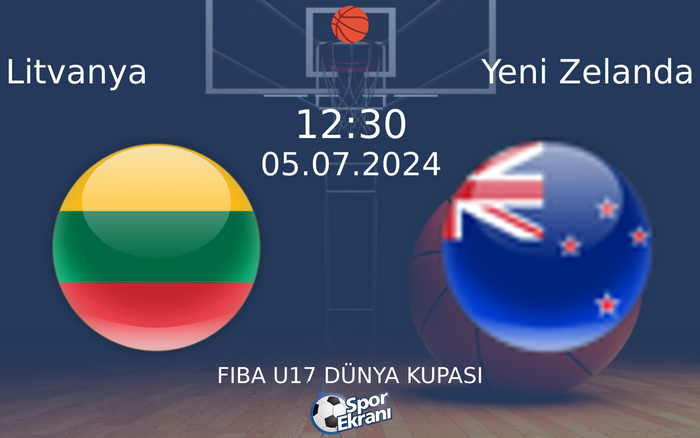 05 Temmuz 2024 Litvanya vs Yeni Zelanda maçı Hangi Kanalda Saat Kaçta Yayınlanacak? 05 Temmuz 2024 Litvanya vs Yeni Zelanda maçı Hangi Kanalda Saat Kaçta Yayınlanacak?