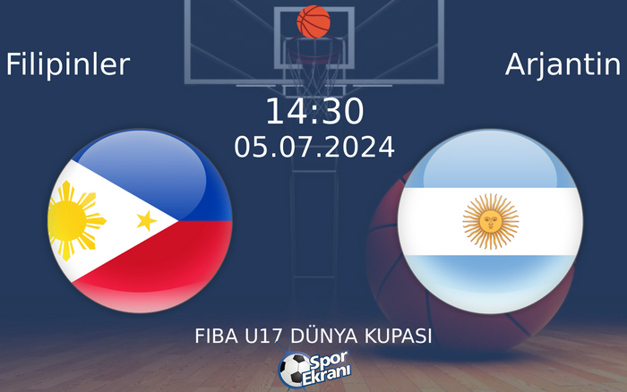 05 Temmuz 2024 Filipinler vs Arjantin maçı Hangi Kanalda Saat Kaçta Yayınlanacak?