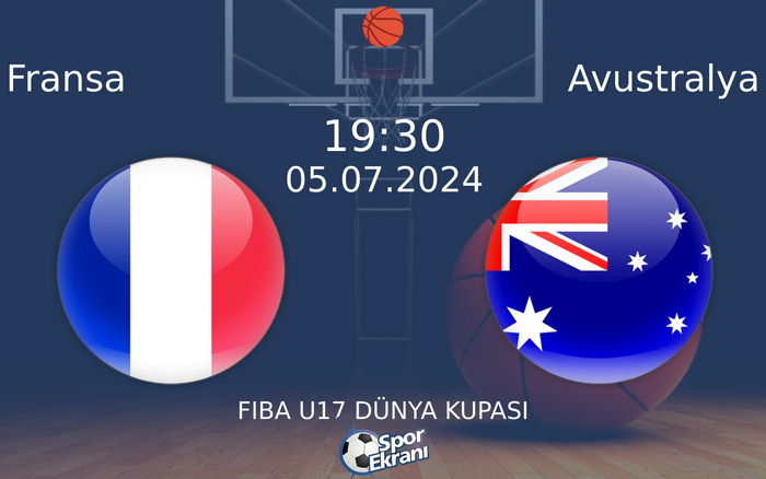 05 Temmuz 2024 Fransa vs Avustralya maçı Hangi Kanalda Saat Kaçta Yayınlanacak? 05 Temmuz 2024 Fransa vs Avustralya maçı Hangi Kanalda Saat Kaçta Yayınlanacak?