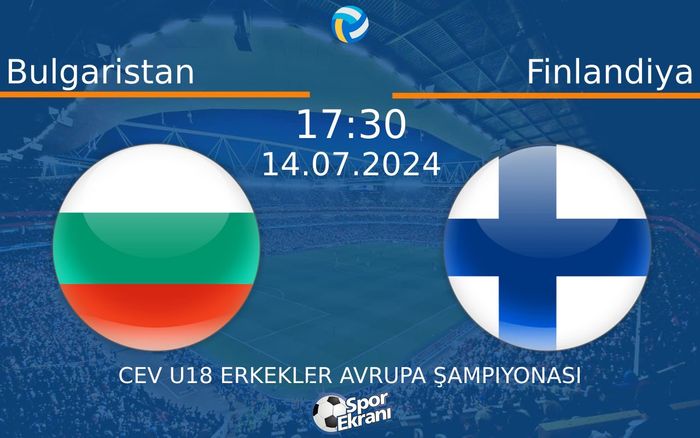 14 Temmuz 2024 Bulgaristan vs Finlandiya maçı Hangi Kanalda Saat Kaçta Yayınlanacak? 14 Temmuz 2024 Bulgaristan vs Finlandiya maçı Hangi Kanalda Saat Kaçta Yayınlanacak?