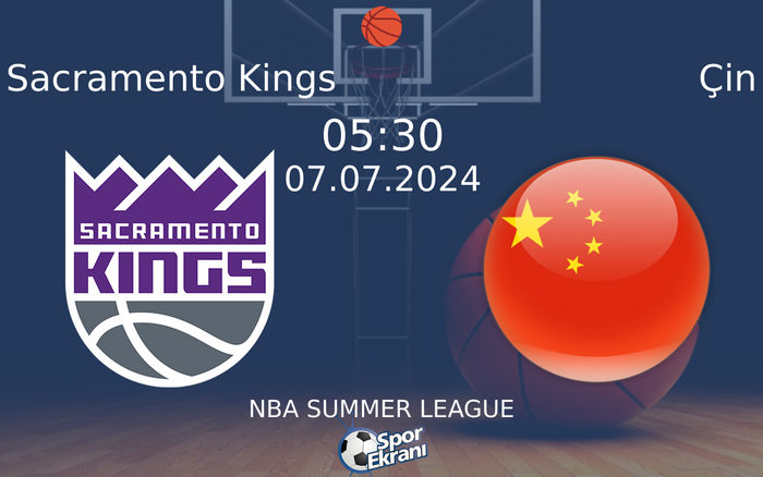 07 Temmuz 2024 Sacramento Kings vs Çin maçı Hangi Kanalda Saat Kaçta Yayınlanacak? 07 Temmuz 2024 Sacramento Kings vs Çin maçı Hangi Kanalda Saat Kaçta Yayınlanacak?