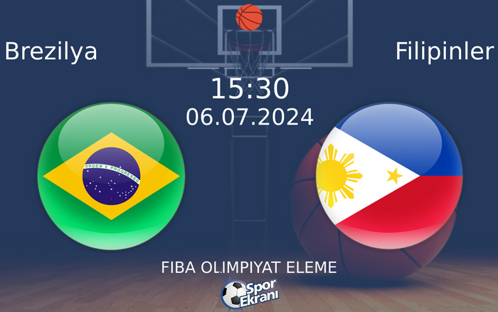 06 Temmuz 2024 Brezilya vs Filipinler maçı Hangi Kanalda Saat Kaçta Yayınlanacak? 06 Temmuz 2024 Brezilya vs Filipinler maçı Hangi Kanalda Saat Kaçta Yayınlanacak?