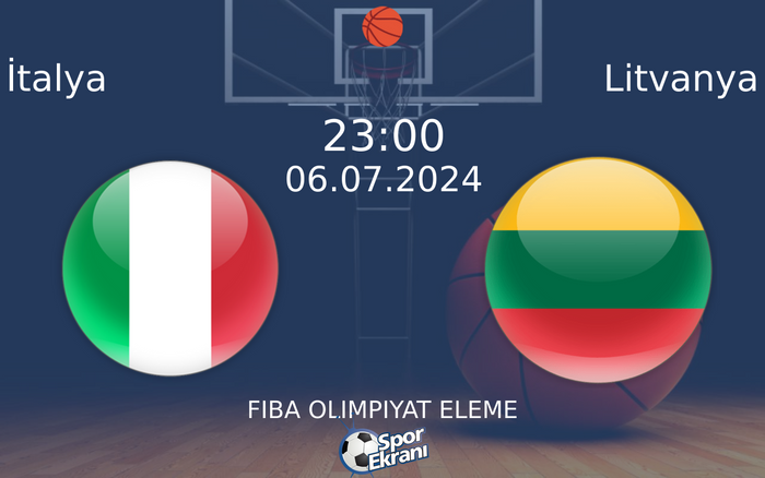 06 Temmuz 2024 İtalya vs Litvanya maçı Hangi Kanalda Saat Kaçta Yayınlanacak? 06 Temmuz 2024 İtalya vs Litvanya maçı Hangi Kanalda Saat Kaçta Yayınlanacak?