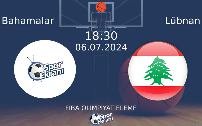 06 Temmuz 2024 Bahamalar vs Lübnan maçı Hangi Kanalda Saat Kaçta Yayınlanacak? 06 Temmuz 2024 Bahamalar vs Lübnan maçı Hangi Kanalda Saat Kaçta Yayınlanacak?