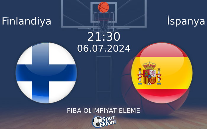 06 Temmuz 2024 Finlandiya vs İspanya maçı Hangi Kanalda Saat Kaçta Yayınlanacak? 06 Temmuz 2024 Finlandiya vs İspanya maçı Hangi Kanalda Saat Kaçta Yayınlanacak?