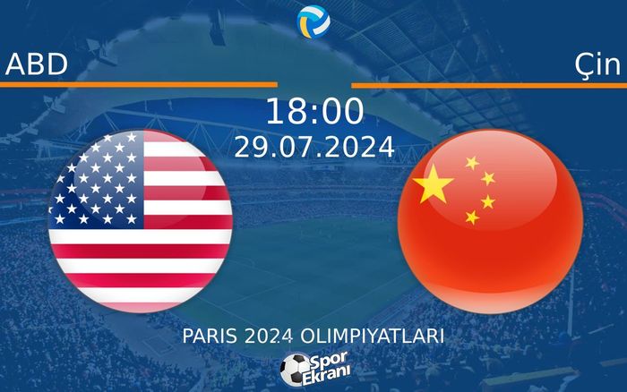 29 Temmuz 2024 ABD vs Çin maçı Hangi Kanalda Saat Kaçta Yayınlanacak? 29 Temmuz 2024 ABD vs Çin maçı Hangi Kanalda Saat Kaçta Yayınlanacak?