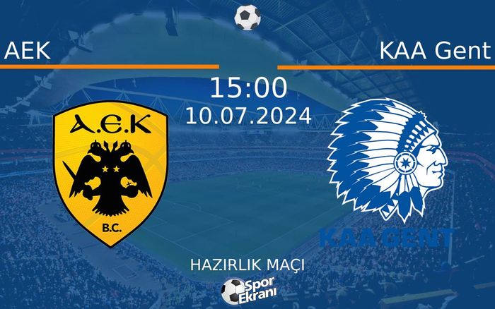 10 Temmuz 2024 AEK vs KAA Gent maçı Hangi Kanalda Saat Kaçta Yayınlanacak? 10 Temmuz 2024 AEK vs KAA Gent maçı Hangi Kanalda Saat Kaçta Yayınlanacak?