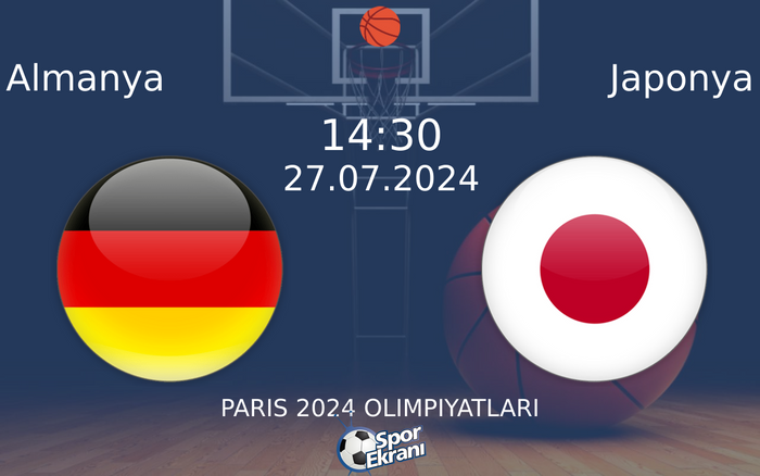 27 Temmuz 2024 Almanya vs Japonya maçı Hangi Kanalda Saat Kaçta Yayınlanacak? 27 Temmuz 2024 Almanya vs Japonya maçı Hangi Kanalda Saat Kaçta Yayınlanacak?