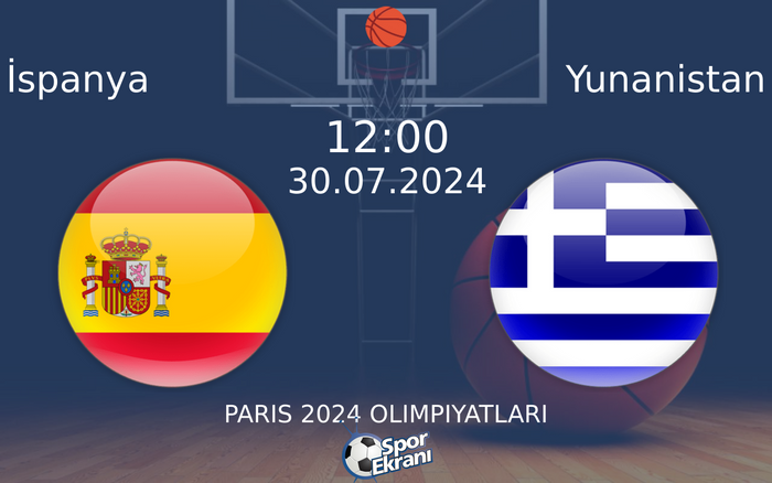 30 Temmuz 2024 İspanya vs Yunanistan maçı Hangi Kanalda Saat Kaçta Yayınlanacak? 30 Temmuz 2024 İspanya vs Yunanistan maçı Hangi Kanalda Saat Kaçta Yayınlanacak?