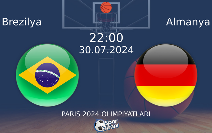 30 Temmuz 2024 Brezilya vs Almanya maçı Hangi Kanalda Saat Kaçta Yayınlanacak? 30 Temmuz 2024 Brezilya vs Almanya maçı Hangi Kanalda Saat Kaçta Yayınlanacak?