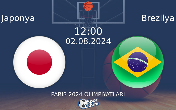 02 Ağustos 2024 Japonya vs Brezilya maçı Hangi Kanalda Saat Kaçta Yayınlanacak? 02 Ağustos 2024 Japonya vs Brezilya maçı Hangi Kanalda Saat Kaçta Yayınlanacak?