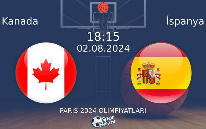 02 Ağustos 2024 Kanada vs İspanya maçı Hangi Kanalda Saat Kaçta Yayınlanacak? 02 Ağustos 2024 Kanada vs İspanya maçı Hangi Kanalda Saat Kaçta Yayınlanacak?