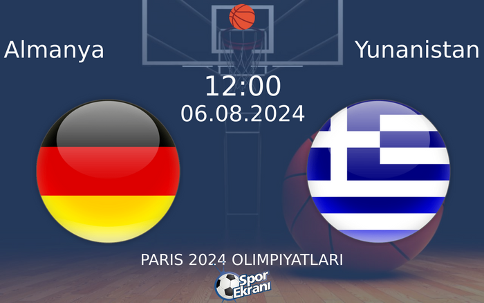 06 Ağustos 2024 Almanya vs Yunanistan maçı Hangi Kanalda Saat Kaçta Yayınlanacak? 06 Ağustos 2024 Almanya vs Yunanistan maçı Hangi Kanalda Saat Kaçta Yayınlanacak?