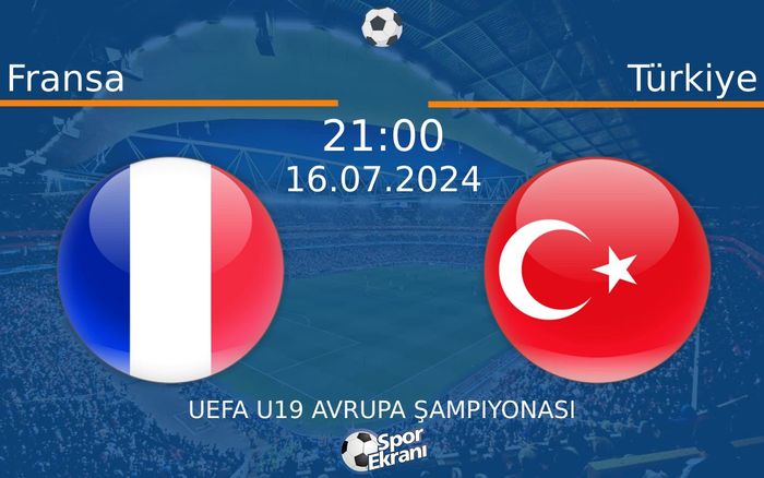 16 Temmuz 2024 Fransa vs Türkiye maçı Hangi Kanalda Saat Kaçta Yayınlanacak? 16 Temmuz 2024 Fransa vs Türkiye maçı Hangi Kanalda Saat Kaçta Yayınlanacak?