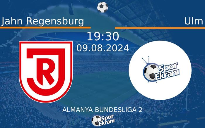 09 Ağustos 2024 Jahn Regensburg vs Ulm maçı Hangi Kanalda Saat Kaçta Yayınlanacak? 09 Ağustos 2024 Jahn Regensburg vs Ulm maçı Hangi Kanalda Saat Kaçta Yayınlanacak?