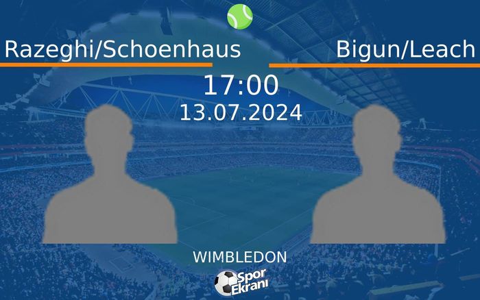 13 Temmuz 2024 Razeghi/Schoenhaus vs Bigun/Leach maçı Hangi Kanalda Saat Kaçta Yayınlanacak?