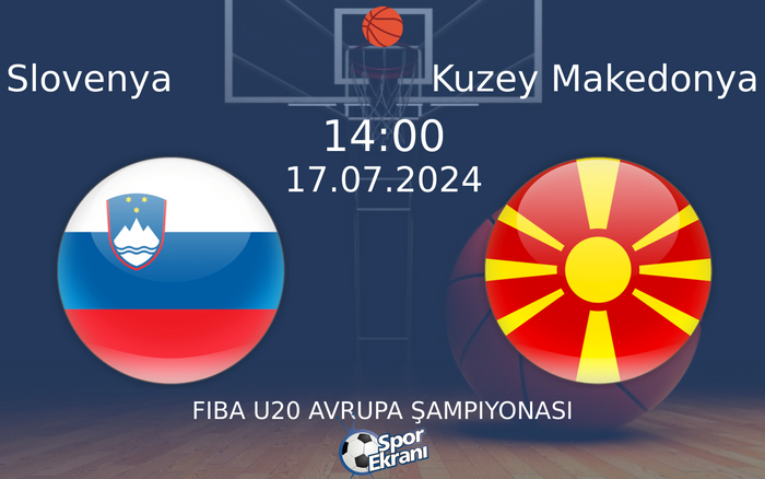 17 Temmuz 2024 Slovenya vs Kuzey Makedonya maçı Hangi Kanalda Saat Kaçta Yayınlanacak? 17 Temmuz 2024 Slovenya vs Kuzey Makedonya maçı Hangi Kanalda Saat Kaçta Yayınlanacak?
