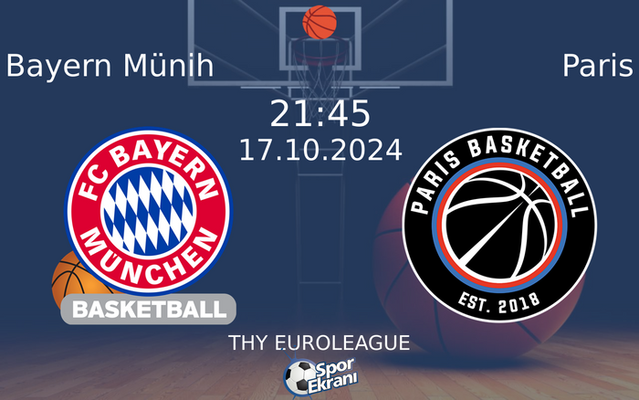 17 Ekim 2024 Bayern Münih vs Paris maçı Hangi Kanalda Saat Kaçta Yayınlanacak? 17 Ekim 2024 Bayern Münih vs Paris maçı Hangi Kanalda Saat Kaçta Yayınlanacak?