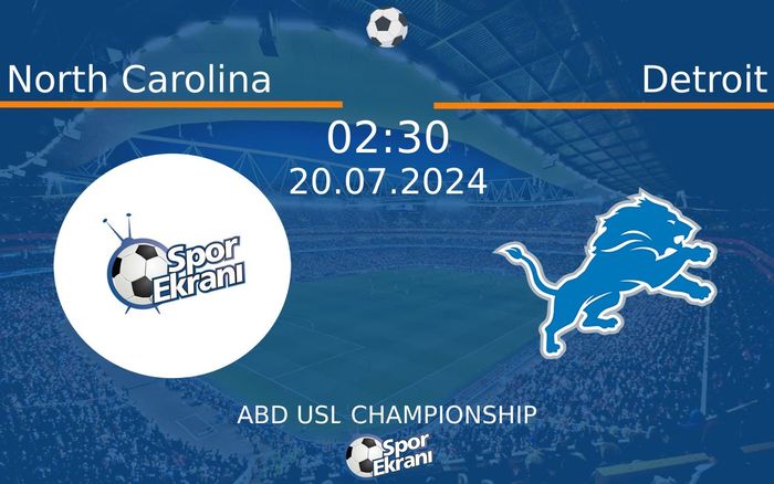 20 Temmuz 2024 North Carolina vs Detroit maçı Hangi Kanalda Saat Kaçta Yayınlanacak? 20 Temmuz 2024 North Carolina vs Detroit maçı Hangi Kanalda Saat Kaçta Yayınlanacak?