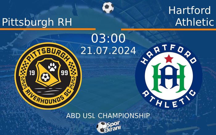 21 Temmuz 2024 Pittsburgh RH vs Hartford Athletic maçı Hangi Kanalda Saat Kaçta Yayınlanacak? 21 Temmuz 2024 Pittsburgh RH vs Hartford Athletic maçı Hangi Kanalda Saat Kaçta Yayınlanacak?