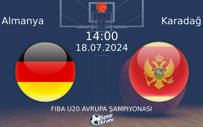 18 Temmuz 2024 Almanya vs Karadağ maçı Hangi Kanalda Saat Kaçta Yayınlanacak? 18 Temmuz 2024 Almanya vs Karadağ maçı Hangi Kanalda Saat Kaçta Yayınlanacak?